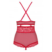 Изящное кружевное боди с интимным доступом