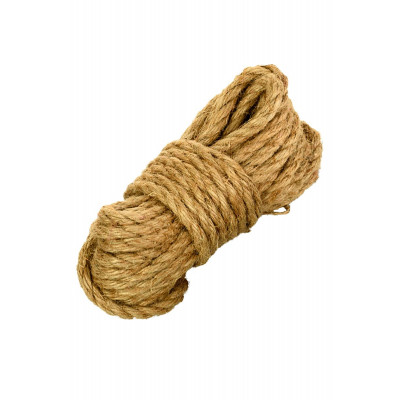 Джутовая веревка для бондажа - 10 м. Джутовая веревка для бондажа - 10 м.