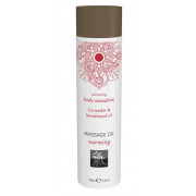 Массажное масло с ароматом кориандра с добавлением сандалового масла - 100 мл.