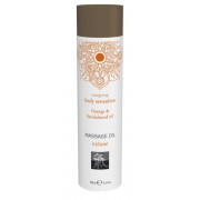 Массажное масло с ароматом апельсина с добавлением сандалового масла - 100 мл.