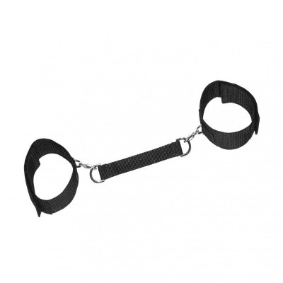 Черные наножники на липучках с креплением на карабинах Черные наножники на липучках с креплением на карабинах