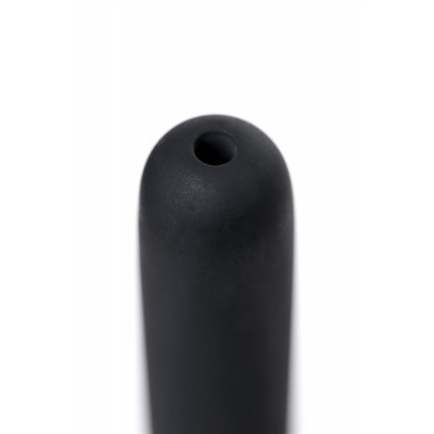 Черный силиконовый анальный душ A-toys с гладким наконечником Черный силиконовый анальный душ A-toys с гладким наконечником