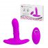 Лиловый анальный вибростимулятор Heather с пультом ДУ - 12,3 см. Лиловый анальный вибростимулятор Heather с пультом ДУ - 12,3 см.