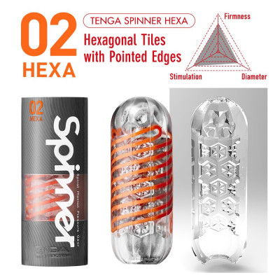 Мастурбатор SPINNER Hexa Мастурбатор SPINNER Hexa