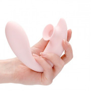 Розовый вибратор для G-точки Irresistible Desirable с бесконтактной клиторальной стимуляцией