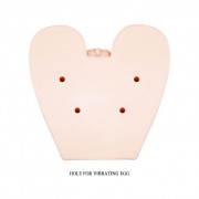 Пышная попка с двумя входами и вибрацией