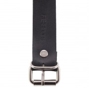 Черный поводок и чокер с кольцом Rada