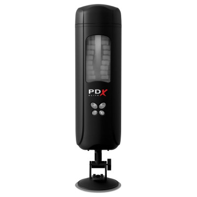 Серый мастурбатор-вагина с функцией переминания Ultimate Milker Серый мастурбатор-вагина с функцией переминания Ultimate Milker