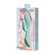 Мятный вибратор Sensy с функцией реакции на касание - 20 см.