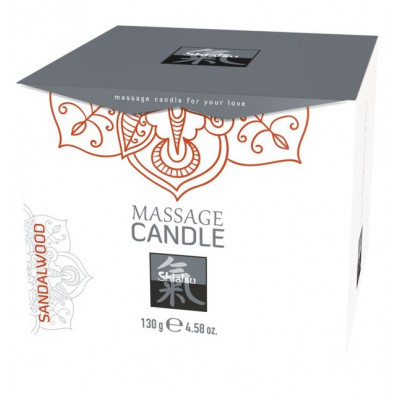 Массажная свеча с ароматом сандала - 130 гр. Массажная свеча с ароматом сандала - 130 гр.