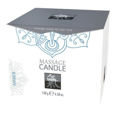 Массажная свеча с ароматом амбры - 130 гр. Массажная свеча с ароматом амбры - 130 гр.