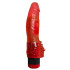 Красный реалистичный вибратор №10 - 17 см. Красный реалистичный вибратор №10 - 17 см.