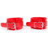 Красные мягкие оковы на регулируемых ремешках Красные мягкие оковы на регулируемых ремешках