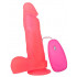 Розовый гелевый вибратор на присоске - 19 см. Розовый гелевый вибратор на присоске - 19 см.
