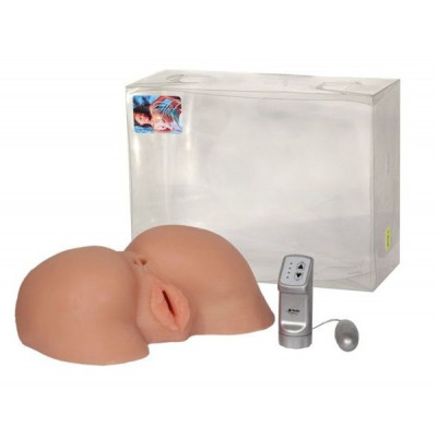 Реалистичная попка из неоскин с вибрацией Реалистичная попка из неоскин с вибрацией