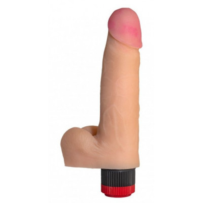 Телесный реалистичный вибратор №70 - 17 см. Телесный реалистичный вибратор №70 - 17 см.