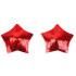 Красные пэстисы-звездочки Красные пэстисы-звездочки