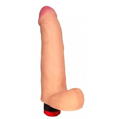 Телесный реалистичный вибратор №73 - 20 см. Телесный реалистичный вибратор №73 - 20 см.