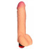 Телесный реалистичный вибратор №75 - 23,5 см. Телесный реалистичный вибратор №75 - 23,5 см.