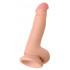 Телесный вибратор-реалистик Alfonso - 18,5 см. Телесный вибратор-реалистик Alfonso - 18,5 см.