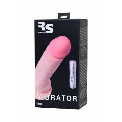 Телесный реалистичный вибратор Ian - 20 см. Телесный реалистичный вибратор Ian - 20 см.