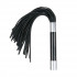 Черная плеть Easytoys Flogger With Metal Grip - 38 см. Черная плеть Easytoys Flogger With Metal Grip - 38 см.