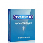Презервативы Torex Продлевающие с пролонгирующим эффектом - 3 шт.