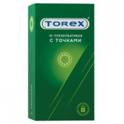 Текстурированные презервативы Torex С точками - 12 шт.
