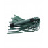 Изумрудная плеть Emerald Leather Whip с гладкой ручкой - 45 см. Изумрудная плеть Emerald Leather Whip с гладкой ручкой - 45 см.