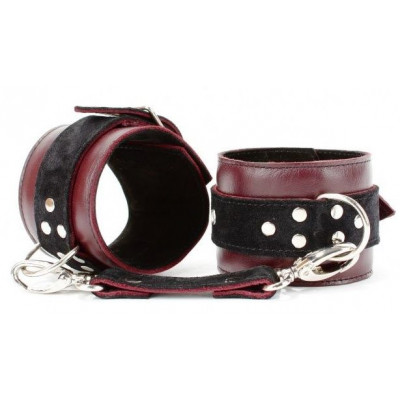 Бордовые наручники Maroon Shackles Of Hands Бордовые наручники Maroon Shackles Of Hands