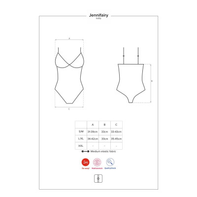 Пикантное боди Jennifairy с орнаментом Пикантное боди Jennifairy с орнаментом