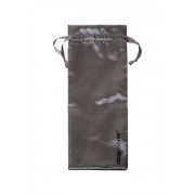 Черный безремневой страпон Silicone Bendable Strap-On - size M