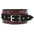 Бордовый ошейник Maroon Collar On The Strap Бордовый ошейник Maroon Collar On The Strap