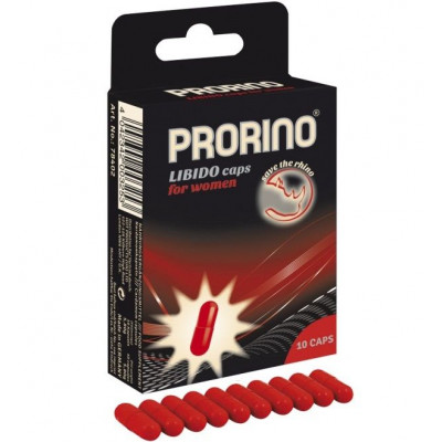 БАД для женщин ero black line PRORINO Libido Caps - 10 капсул БАД для женщин ero black line PRORINO Libido Caps - 10 капсул