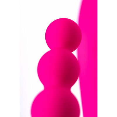 Ярко-розовый тройной вибростимулятор SPANKY - 21 см. Ярко-розовый тройной вибростимулятор SPANKY - 21 см.