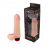 Телесный реалистичный вибромассажер №56 - 18 см. Телесный реалистичный вибромассажер №56 - 18 см.