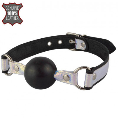 Кляп-шар Фараон с голографическими вставками Кляп-шар Фараон с голографическими вставками