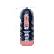 Мастурбатор-ротик Vacuum Cup Masturbator