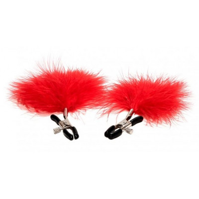 Эротический набор БДСМ из 6 предметов в красном цвете Эротический набор БДСМ из 6 предметов в красном цвете