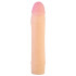Телесный фаллоудлинитель-реалистик - 18,5 см. Телесный фаллоудлинитель-реалистик - 18,5 см.
