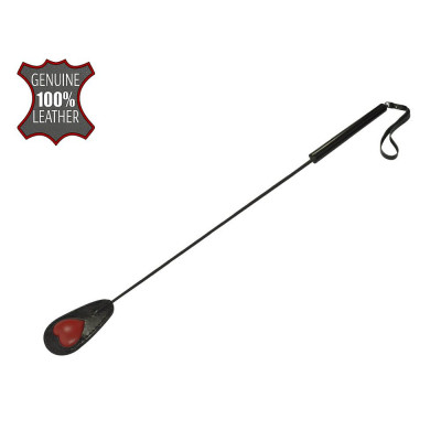 Черно-красный стек с сердцем на хлопушке - 65 см. Черно-красный стек с сердцем на хлопушке - 65 см.