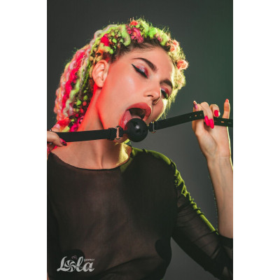 Черный кляп-шарик Charmer S Черный кляп-шарик Charmer S