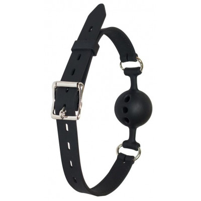 Черный кляп-шарик Charmer S Черный кляп-шарик Charmer S