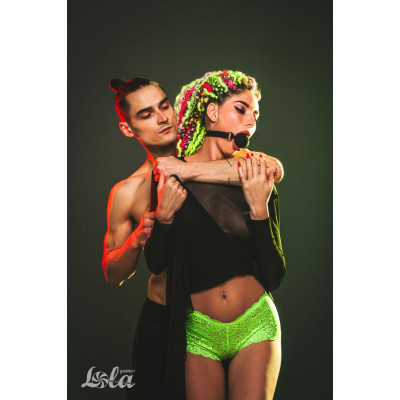 Черный кляп-шарик Charmer S Черный кляп-шарик Charmer S