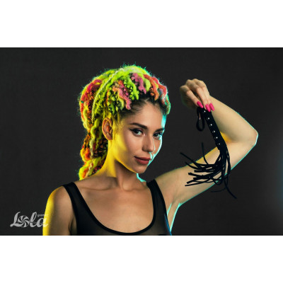 Черная плеть Fling - 27 см. Черная плеть Fling - 27 см.