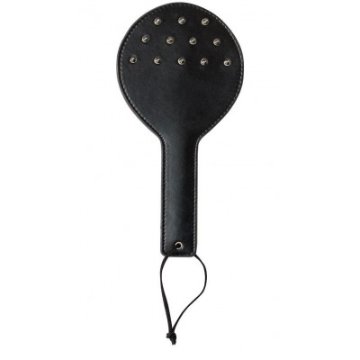 Черная шлепалка Barb с шипами - 30 см. Черная шлепалка Barb с шипами - 30 см.