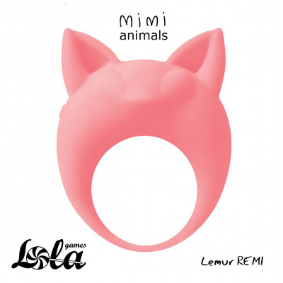 Оранжевое эрекционное кольцо Lemur Remi Оранжевое эрекционное кольцо Lemur Remi