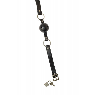 Черный кляп-шарик Love Spell Черный кляп-шарик Love Spell