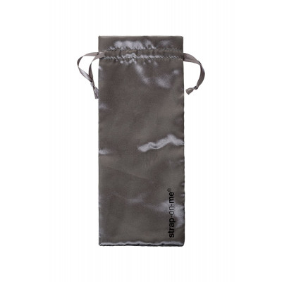 Черный безремневой вибрострапон Silicone Bendable Strap-On - size M Черный безремневой вибрострапон Silicone Bendable Strap-On - size M