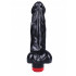 Черный вибратор-реалистик №26 - 19,5 см. Черный вибратор-реалистик №26 - 19,5 см.